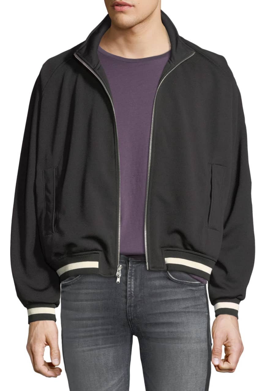 Fear of God Men s Double Knit Track Jacket Bergdorf Goodman