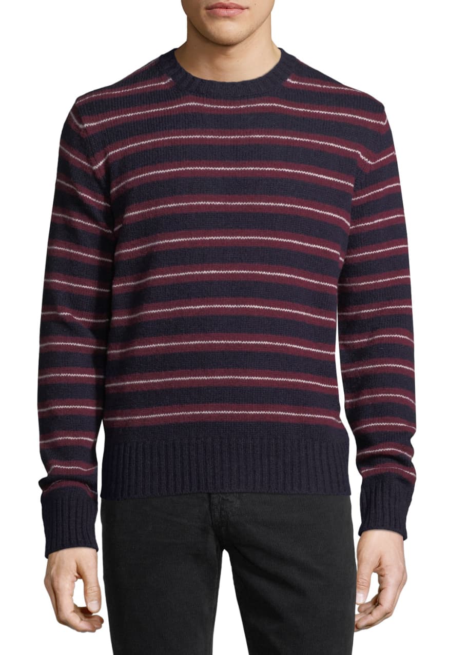 Prada striped hotsell sweater