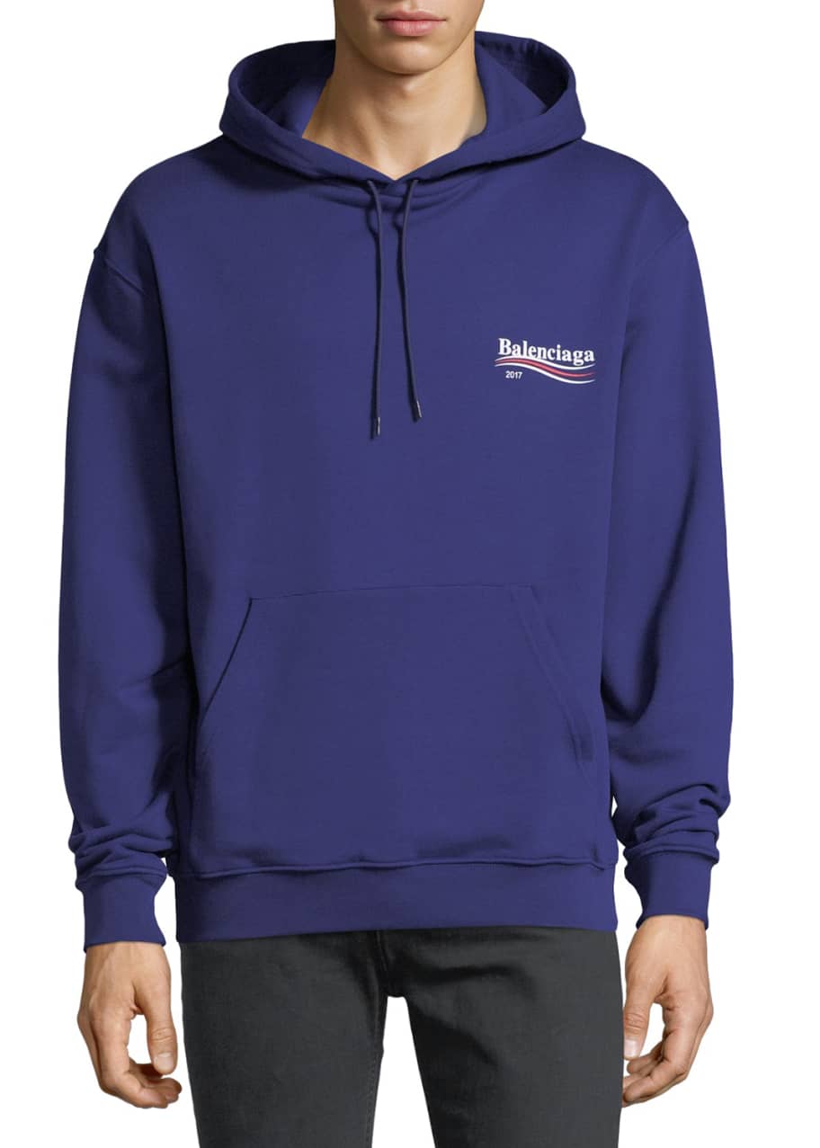 Balenciaga election logo sweatshirt top