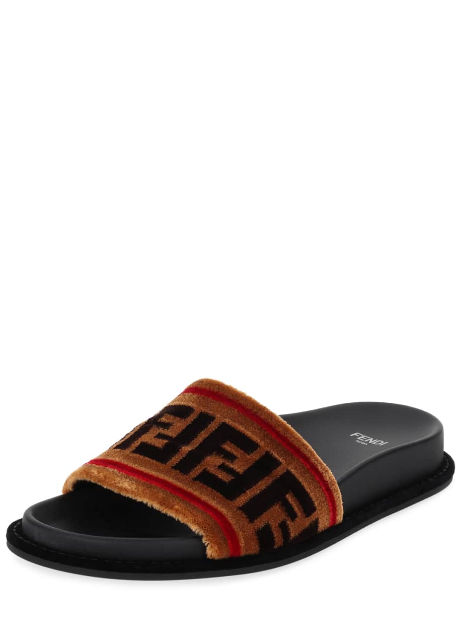 Fendi 2025 slides velvet