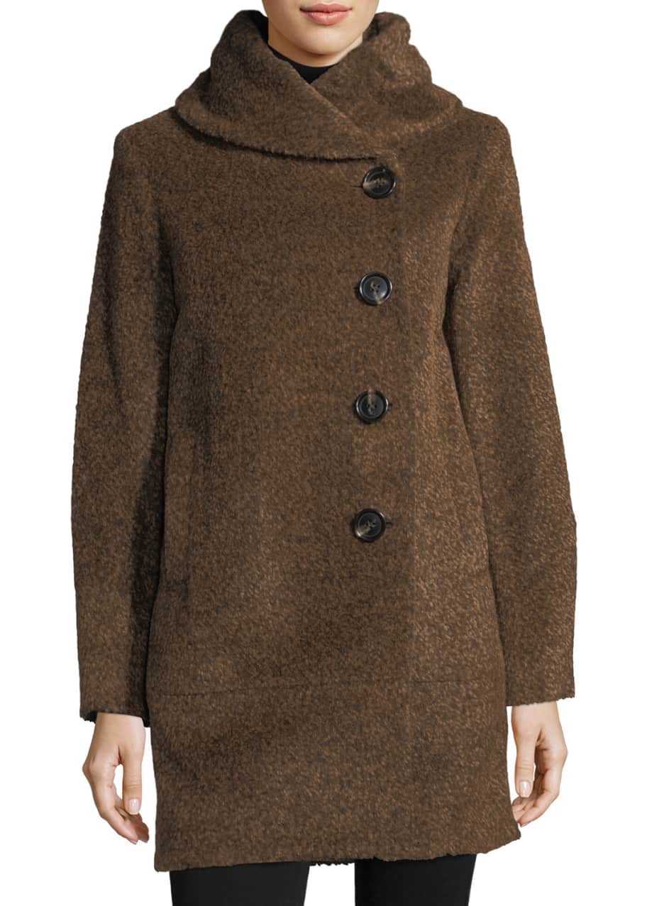 Sofia cashmere cocoon deals coat