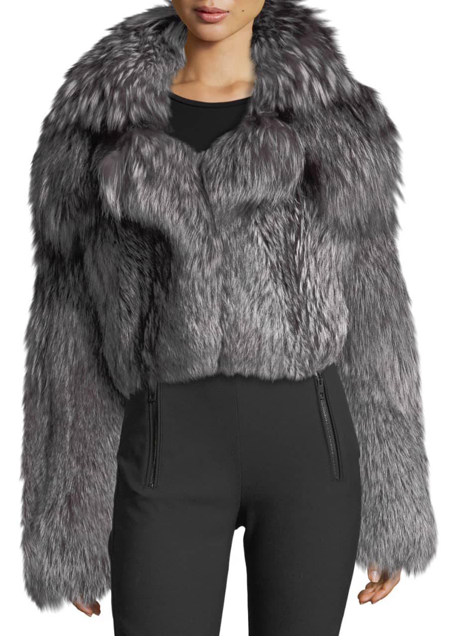 Michael kors fox fur coat new arrivals