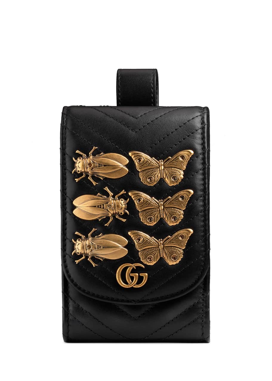 Marmont 2.0 leather card case sale
