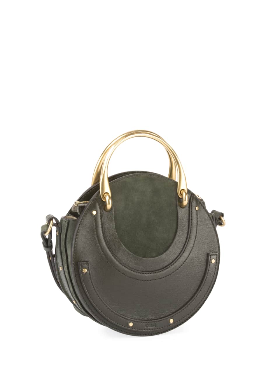Chloe Pixie Small Round Double Handle Tote Bag Bergdorf Goodman