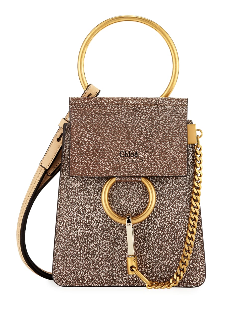 Chloe Faye Metallic Mini Bracelet Bag Bergdorf Goodman