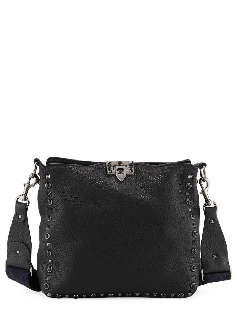 Valentino Garavani Rockstud Small Hobo Bag