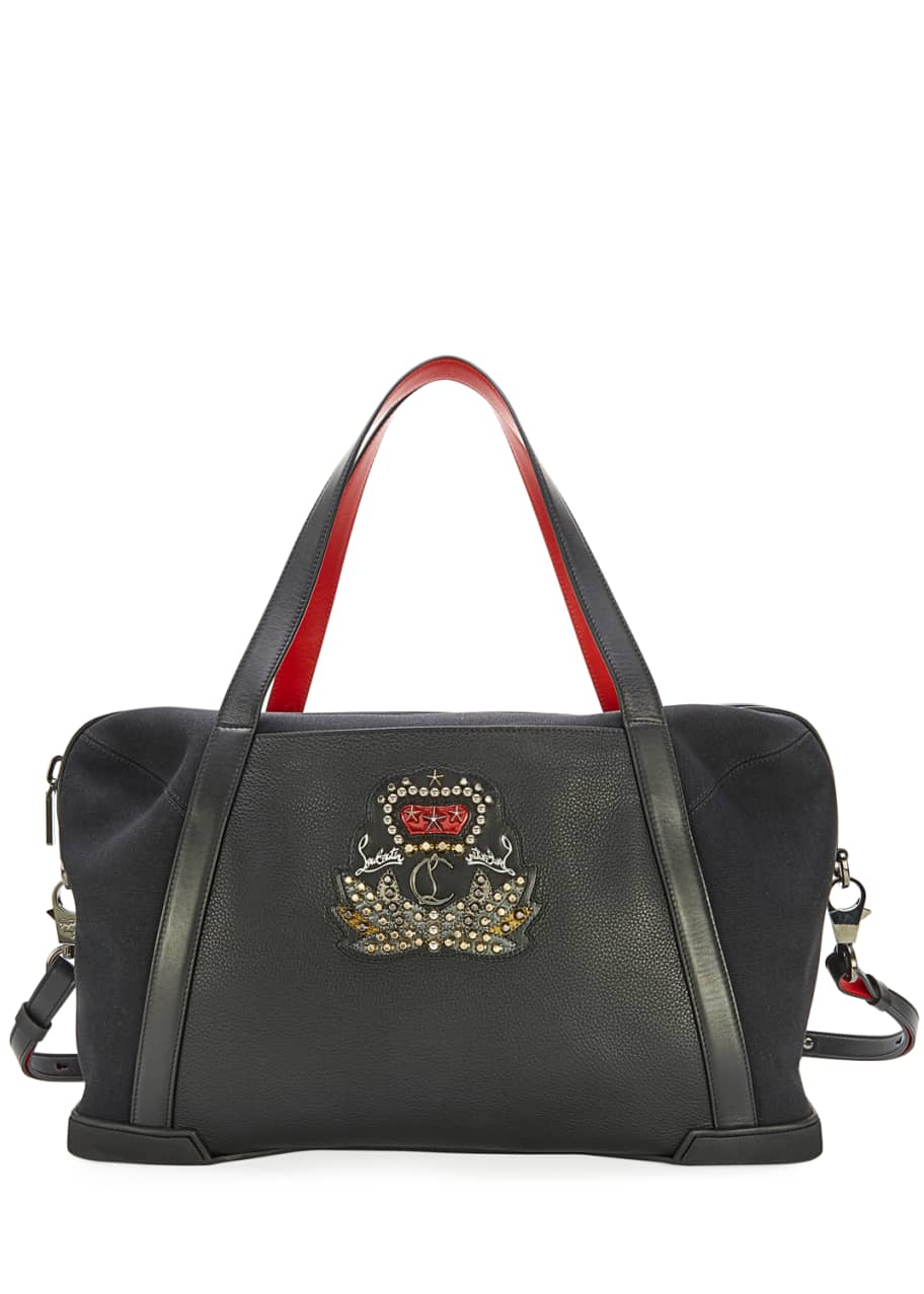 Christian louboutin duffle best sale bag