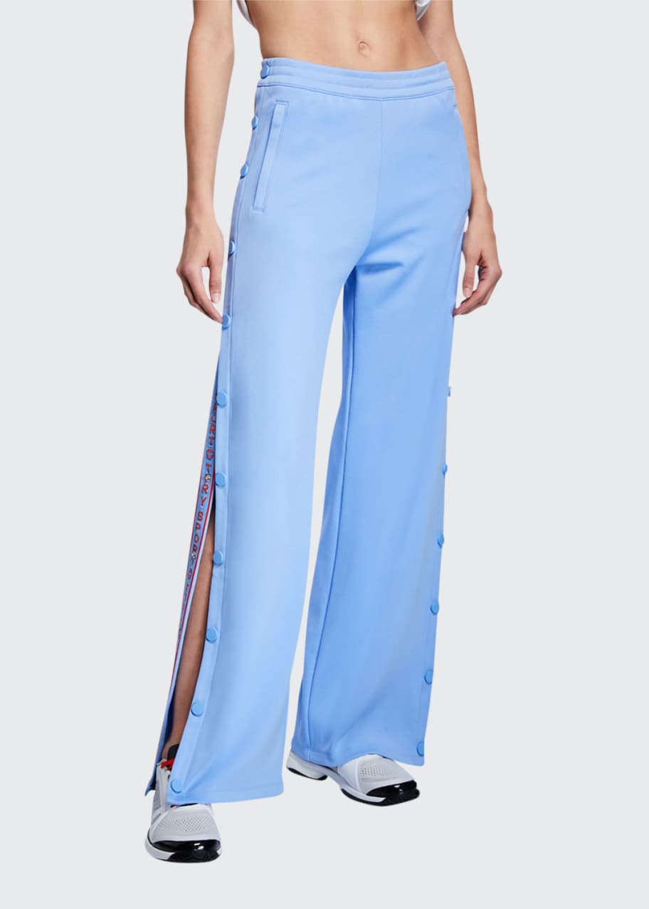 tory sport wide leg track pants