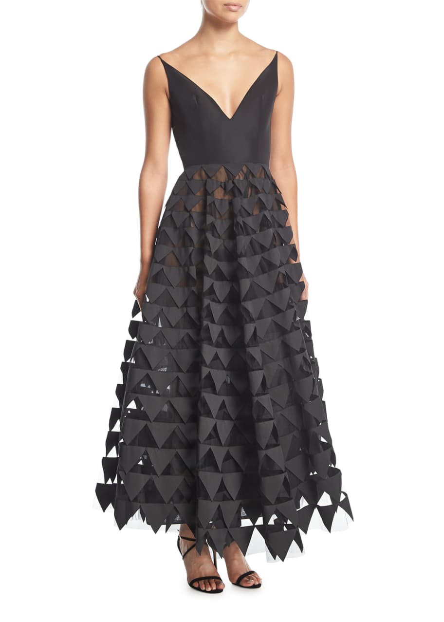 Oscar de la deals renta tulle gown