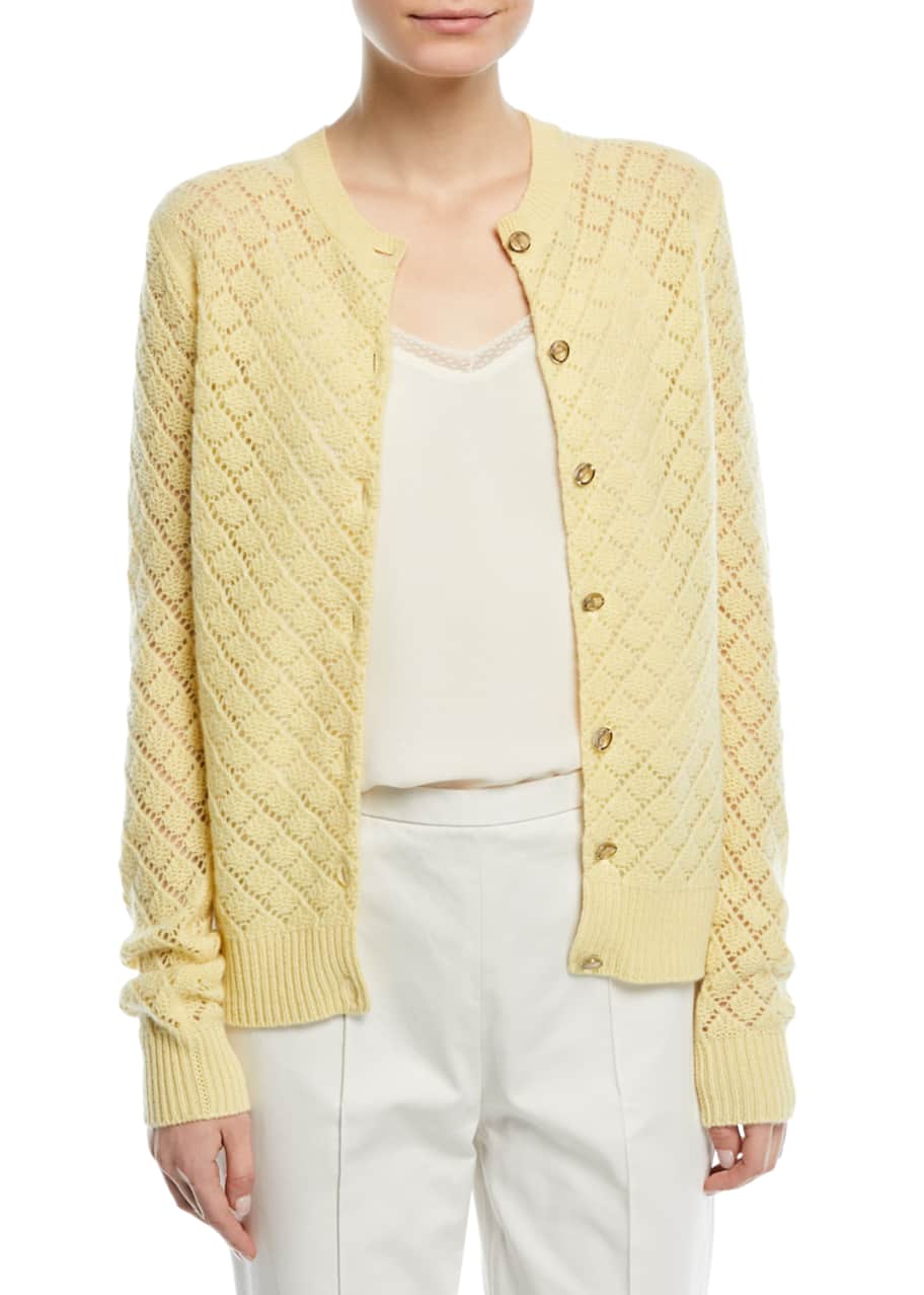 Marc jacobs yellow cardigan hotsell