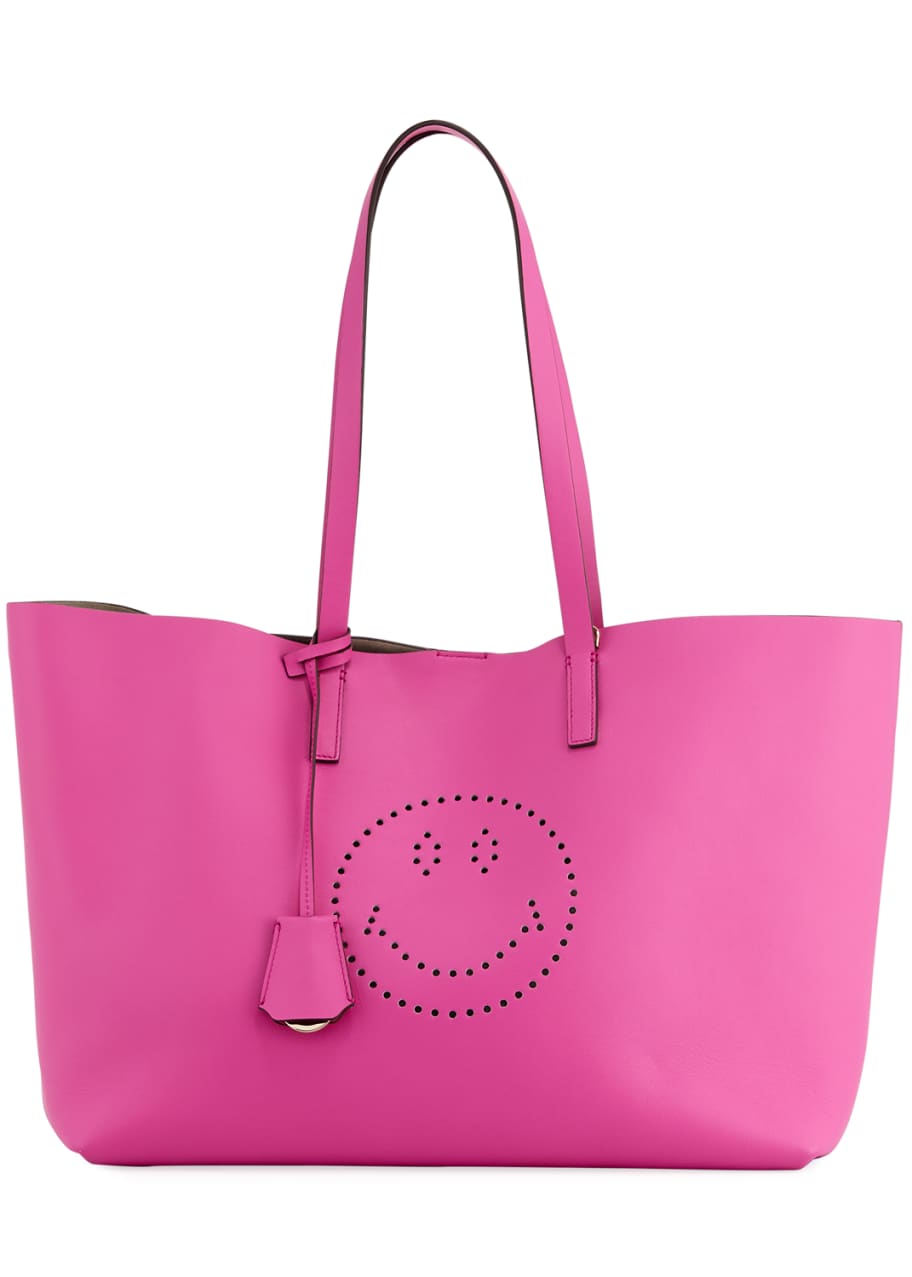 Anya hindmarch store smiley tote bag