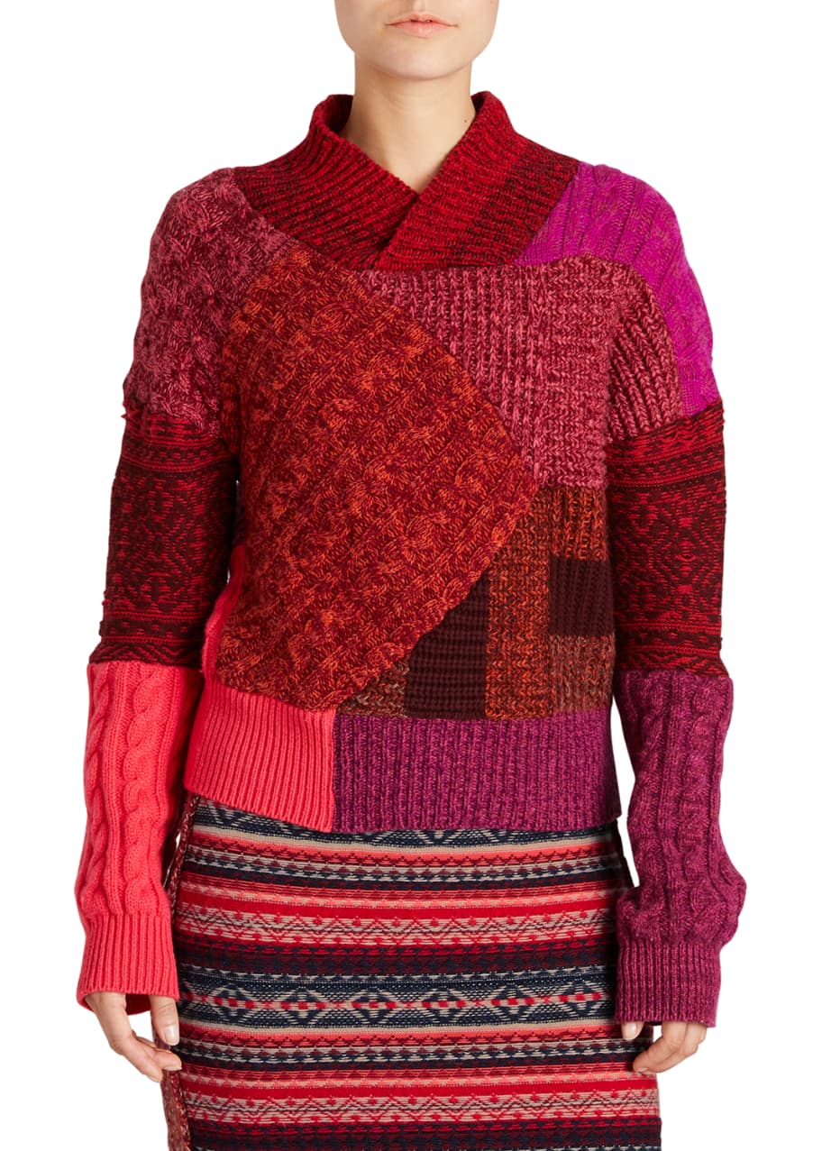 Burberry patchwork sweater 2025