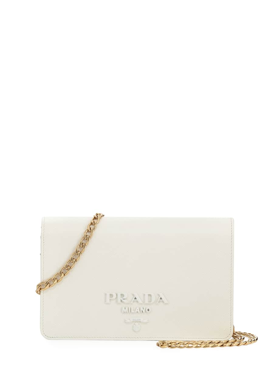 prada small monochrome crossbody bag