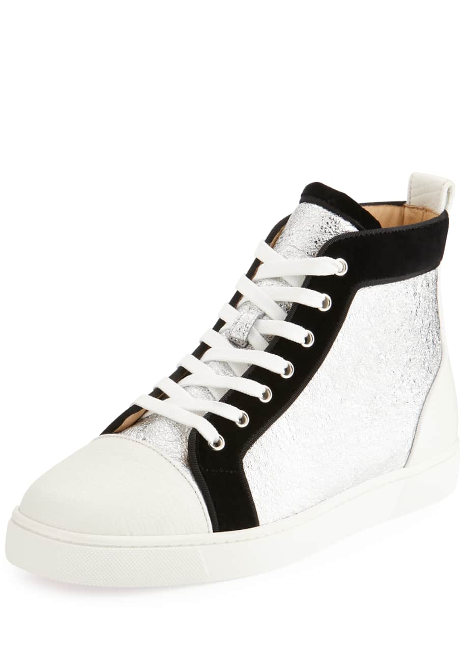 Christian Louboutin Louis Orlato Flat Jumbo High Top Sneaker