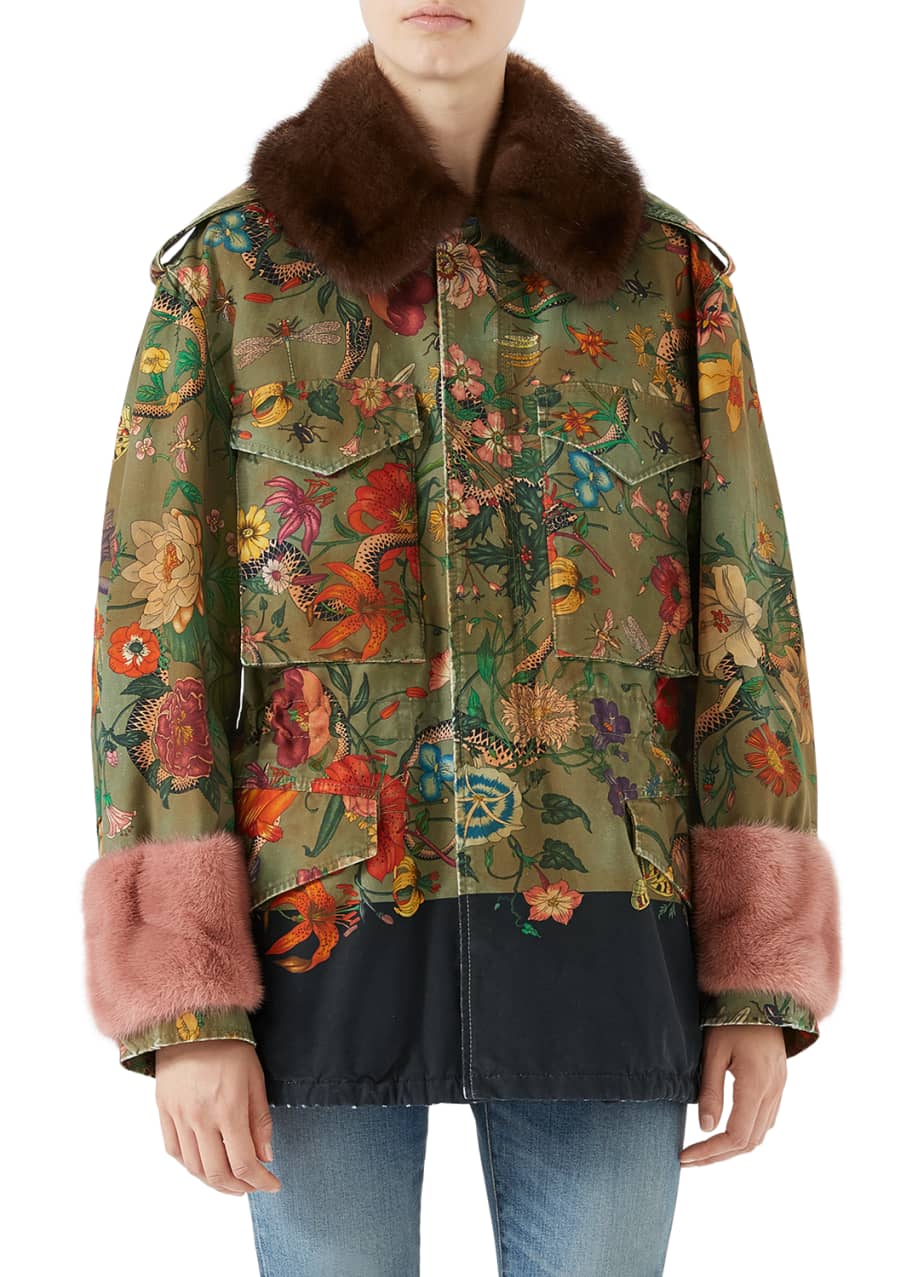 Gucci clearance parka coat
