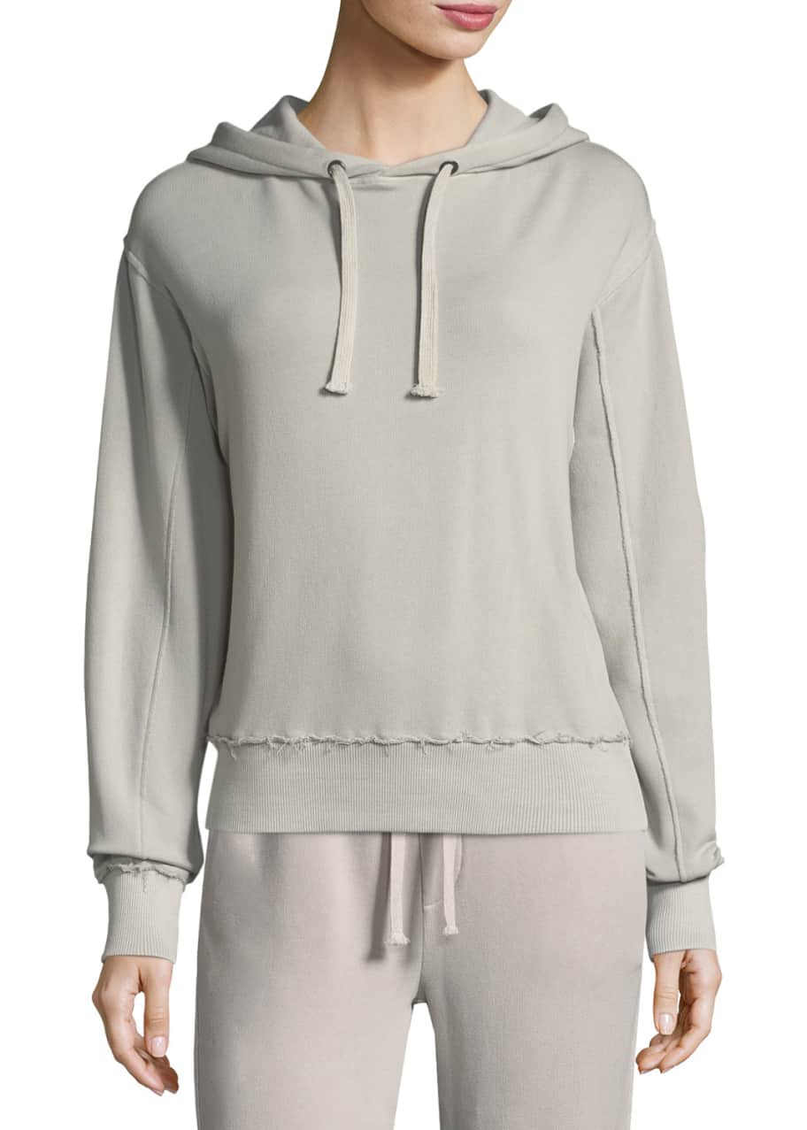 Vince raw shop edge hoodie