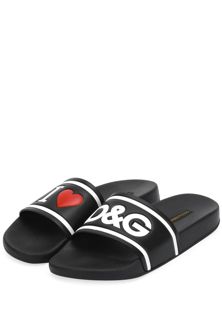 Dolce Gabbana I Love DG Beach Slide Sandal Bergdorf Goodman
