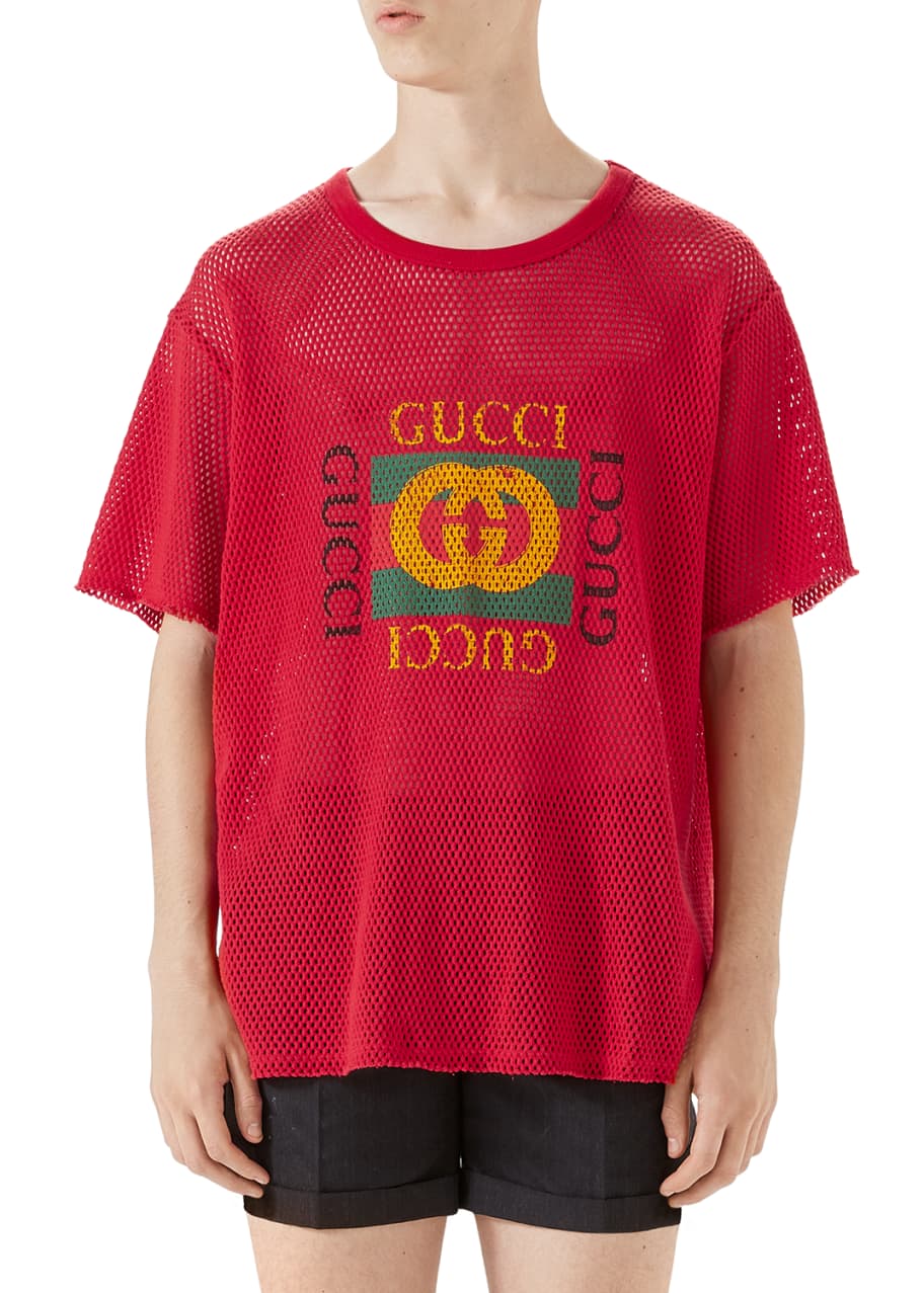 gucci mesh shirt