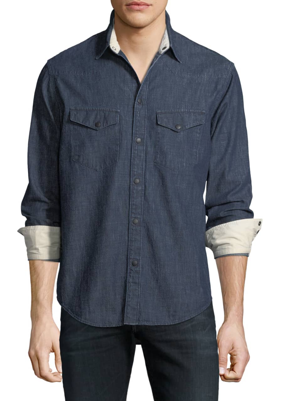 Rag and bone best sale denim shirt
