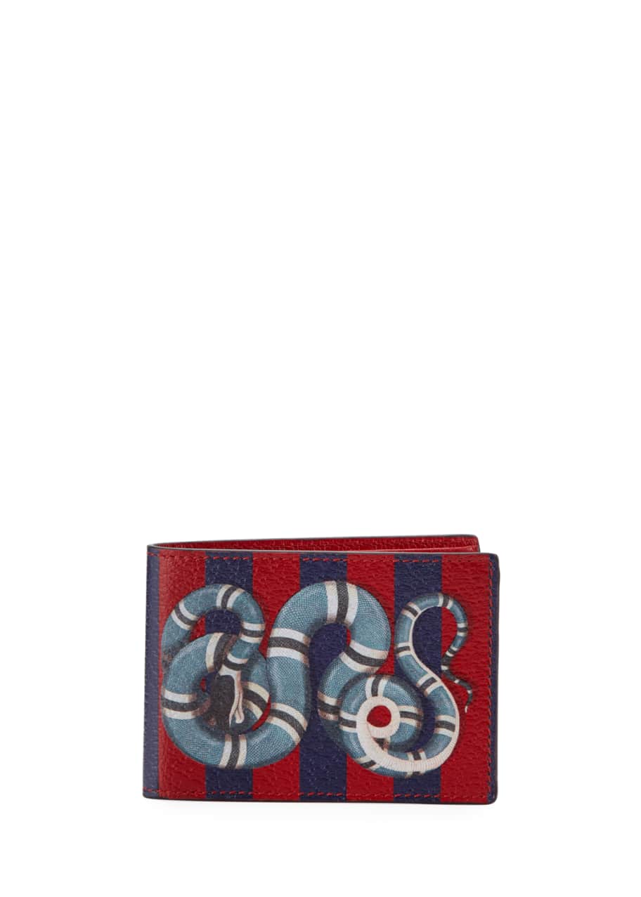 Gucci snake leather wallet sale