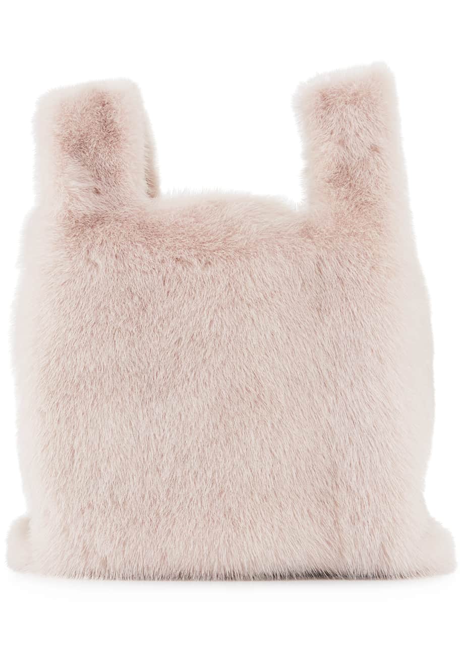 Image 1 of 1: Furrissima Mink Fur Tote Bag