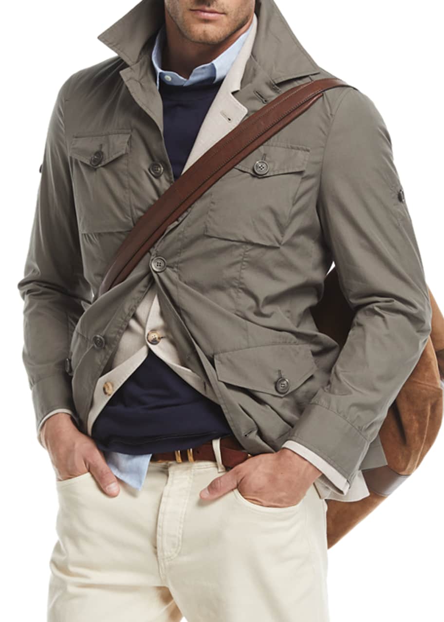Brunello cucinelli sales safari jacket