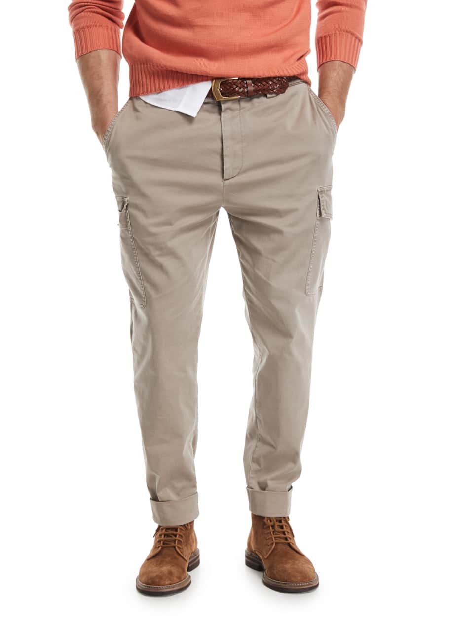 Men s Slim Leg Cargo Pants