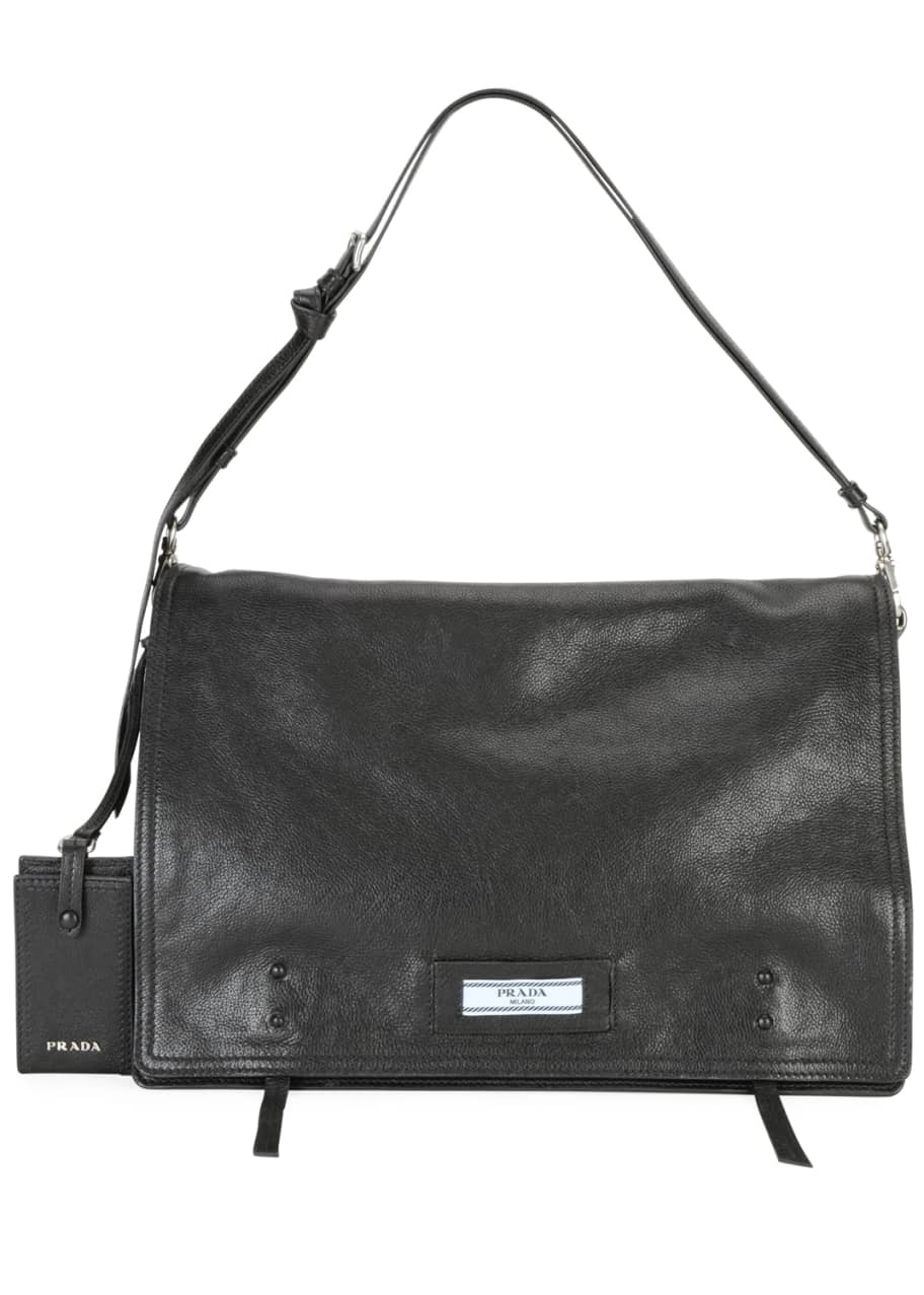 Prada etiquette crossbody best sale
