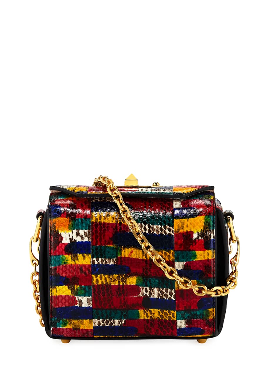 Alexander mcqueen python bag clearance