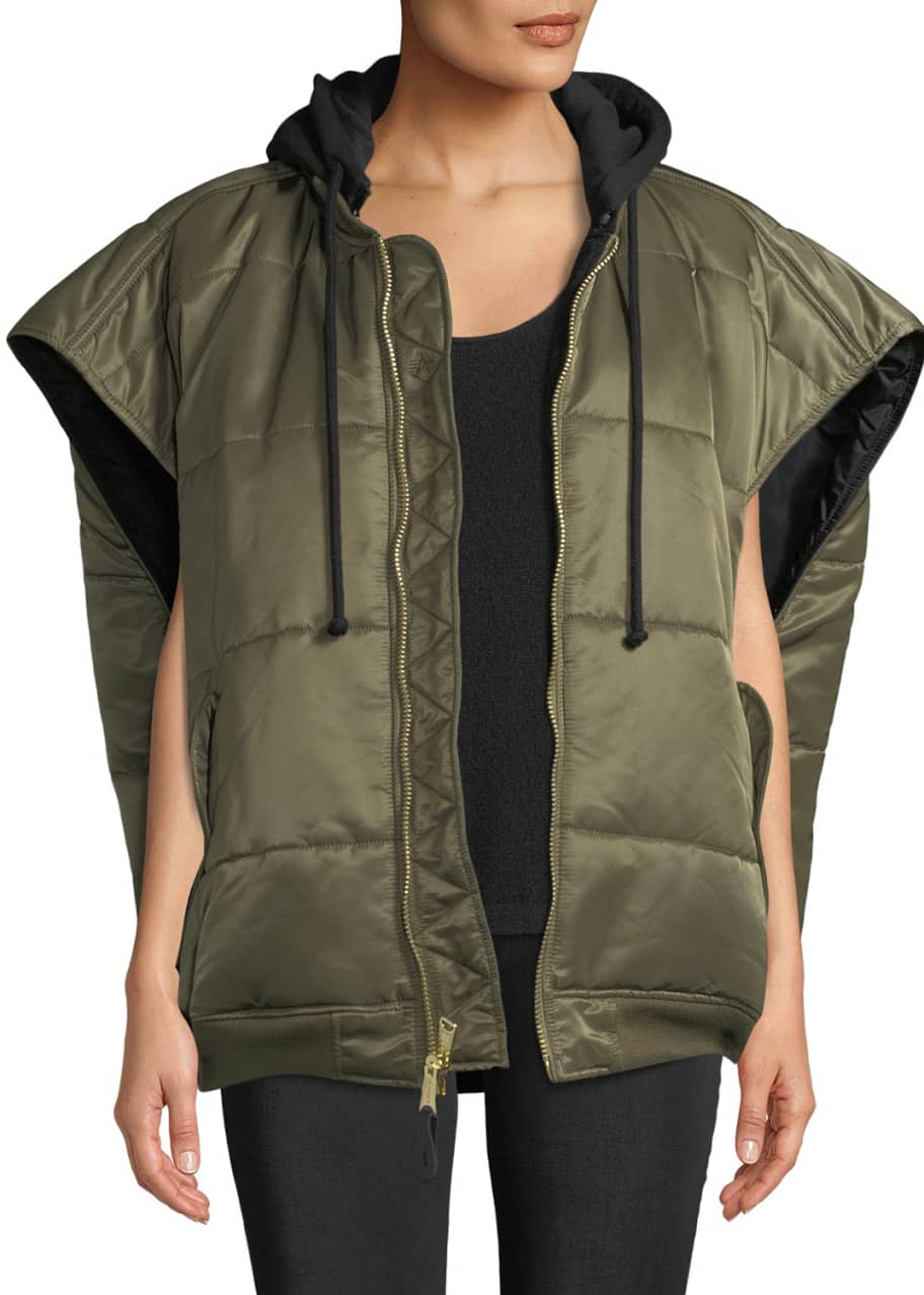 Vetements on sale hooded bomber