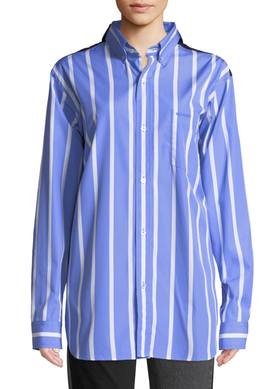 Vetements double shirt top
