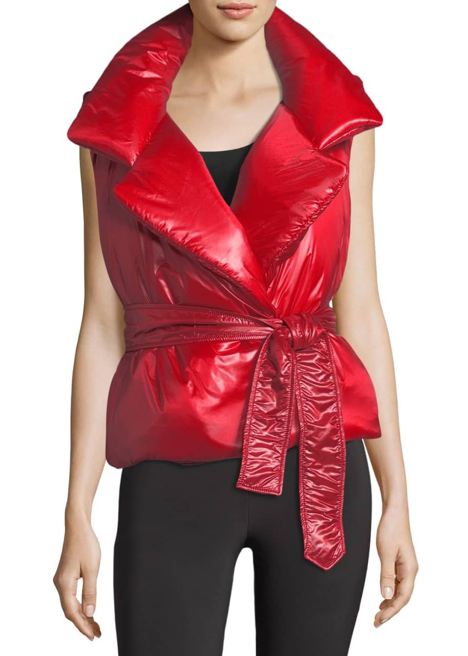 Norma kamali best sale sleeping bag vest