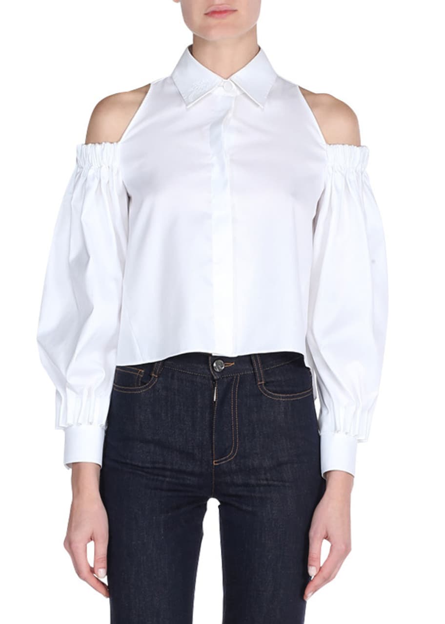 Fendi off shoulder top store
