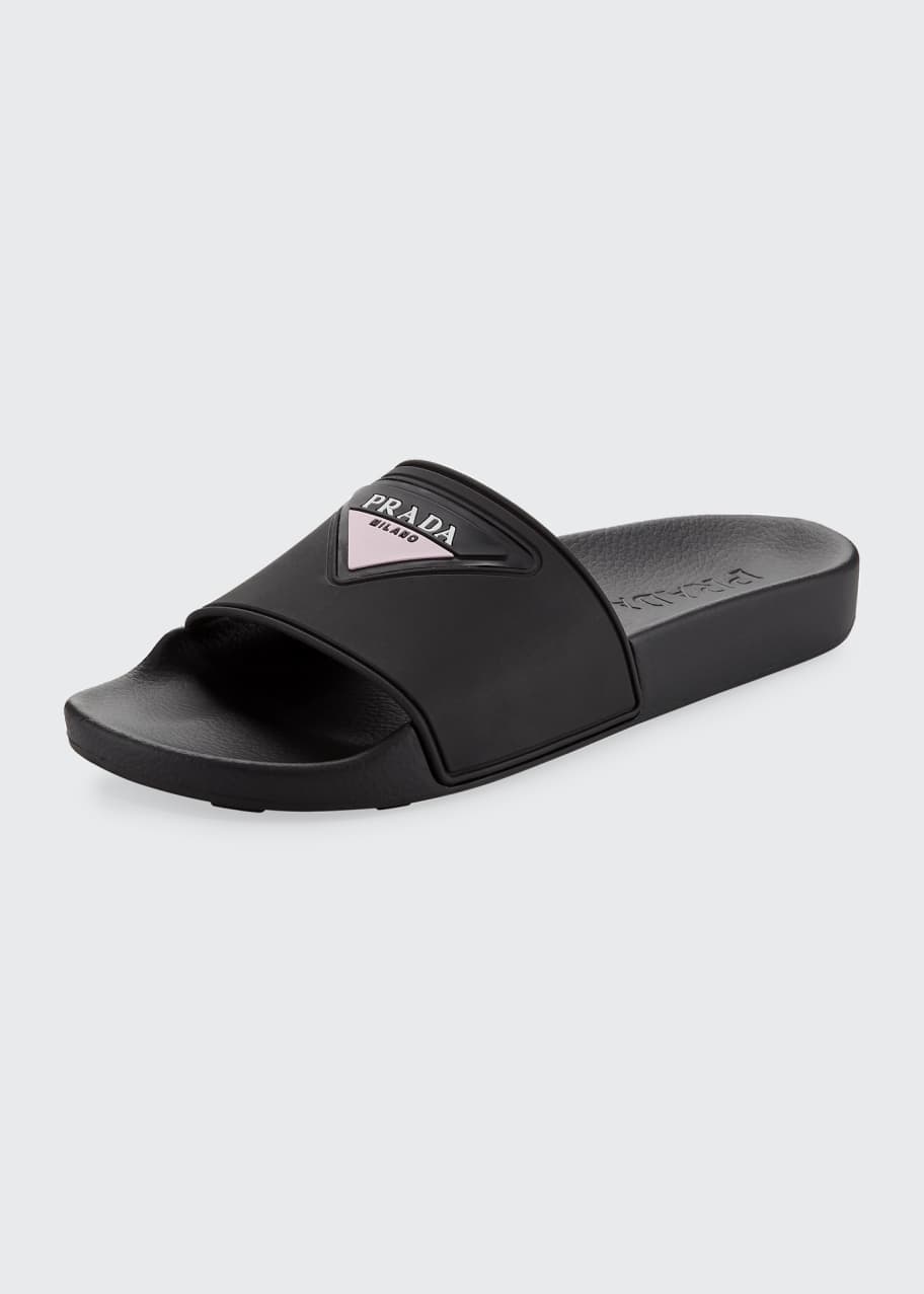 Prada pool slides on sale