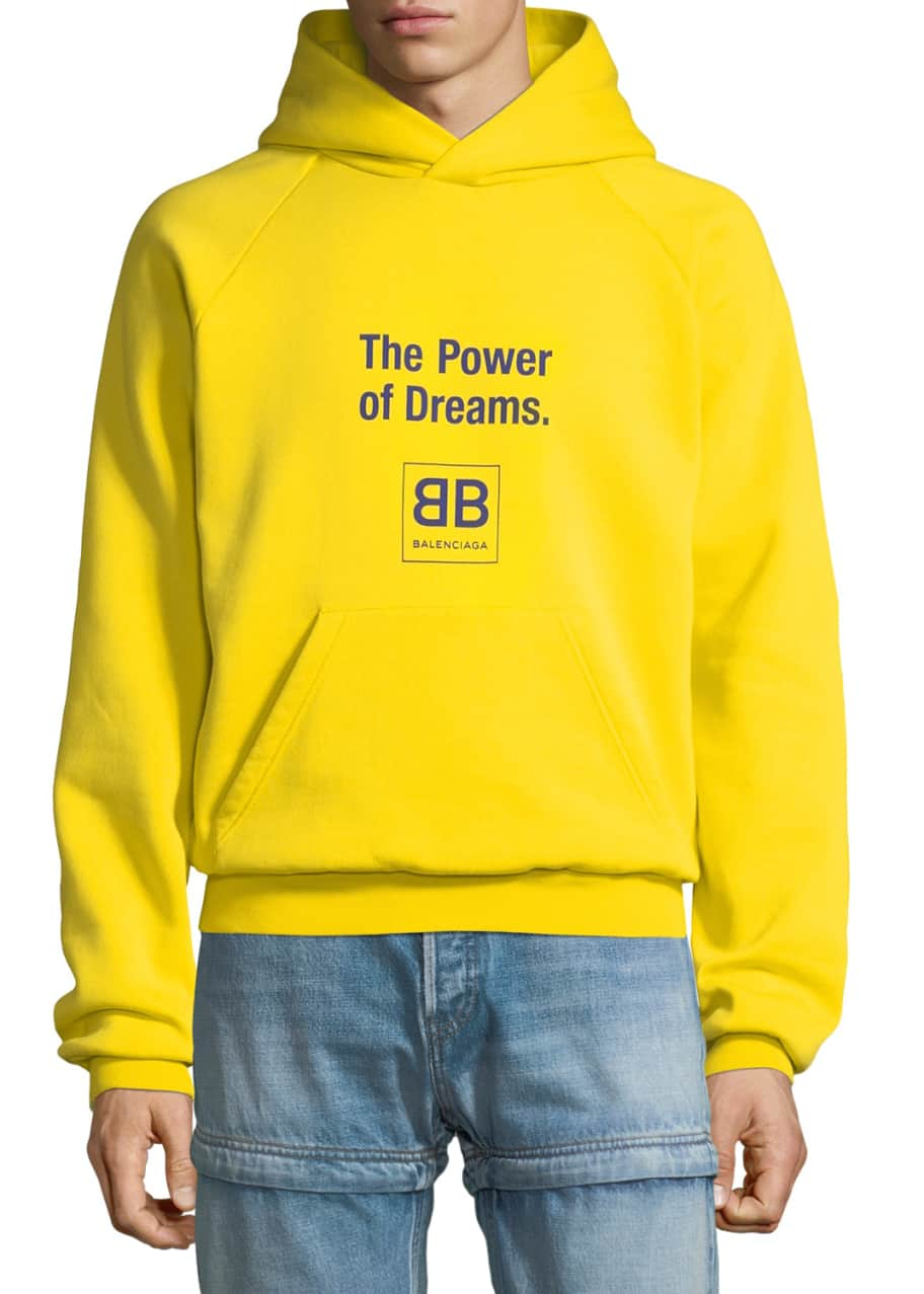 Balenciaga Power of Dreams Graphic Hoodie - Bergdorf Goodman