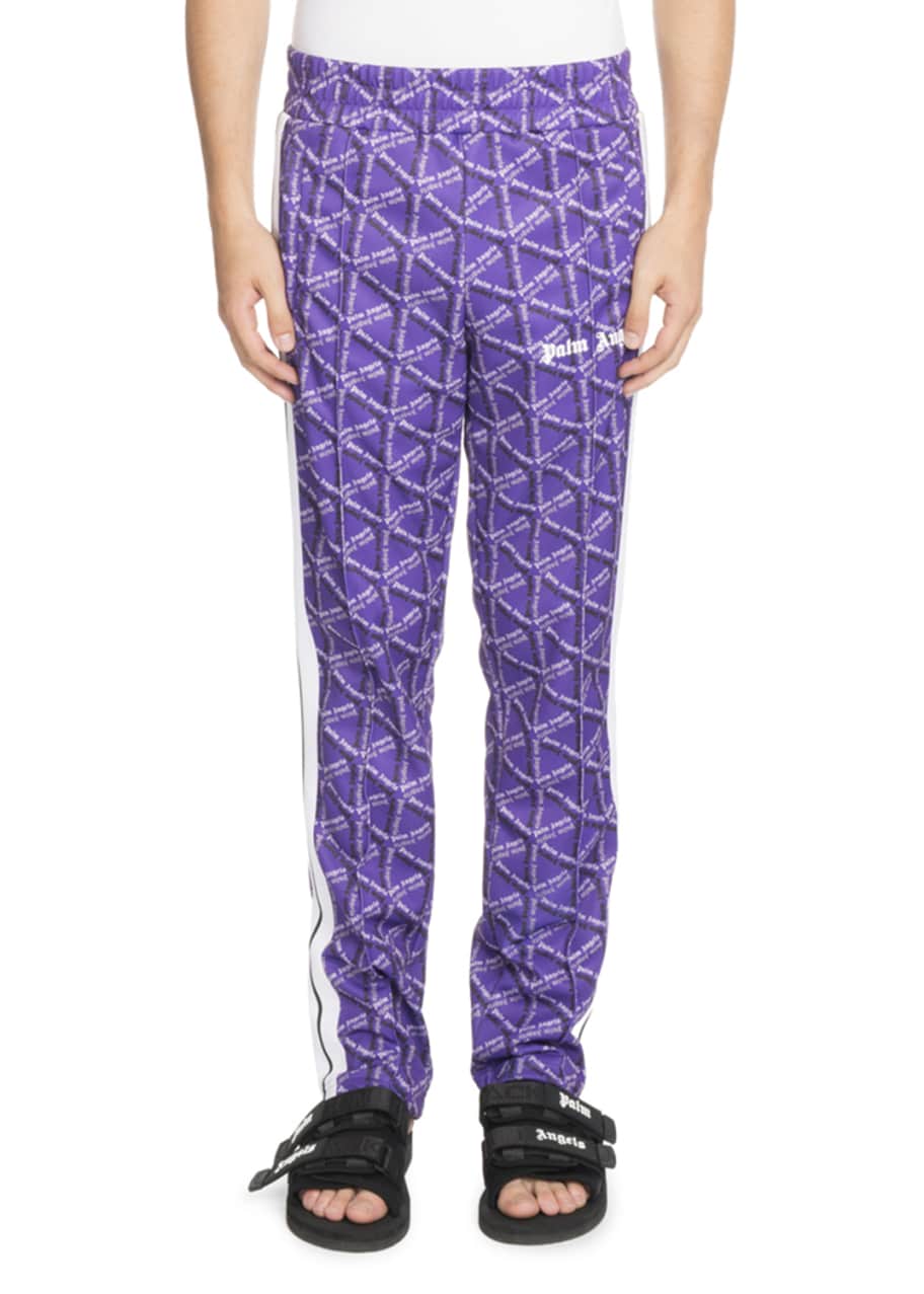 Palm angels monogram track pants store