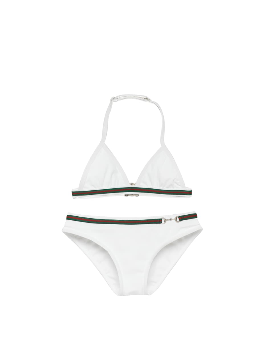Gucci white swimsuit best sale
