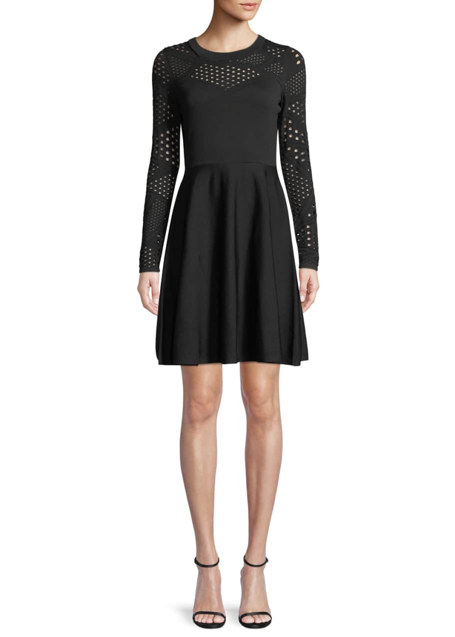 Milly 2025 pointelle dress