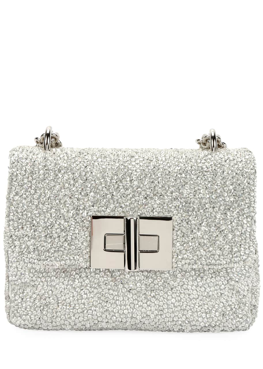 TOM FORD Natalia Small Crystal-Embellished Shoulder Bag - Bergdorf Goodman