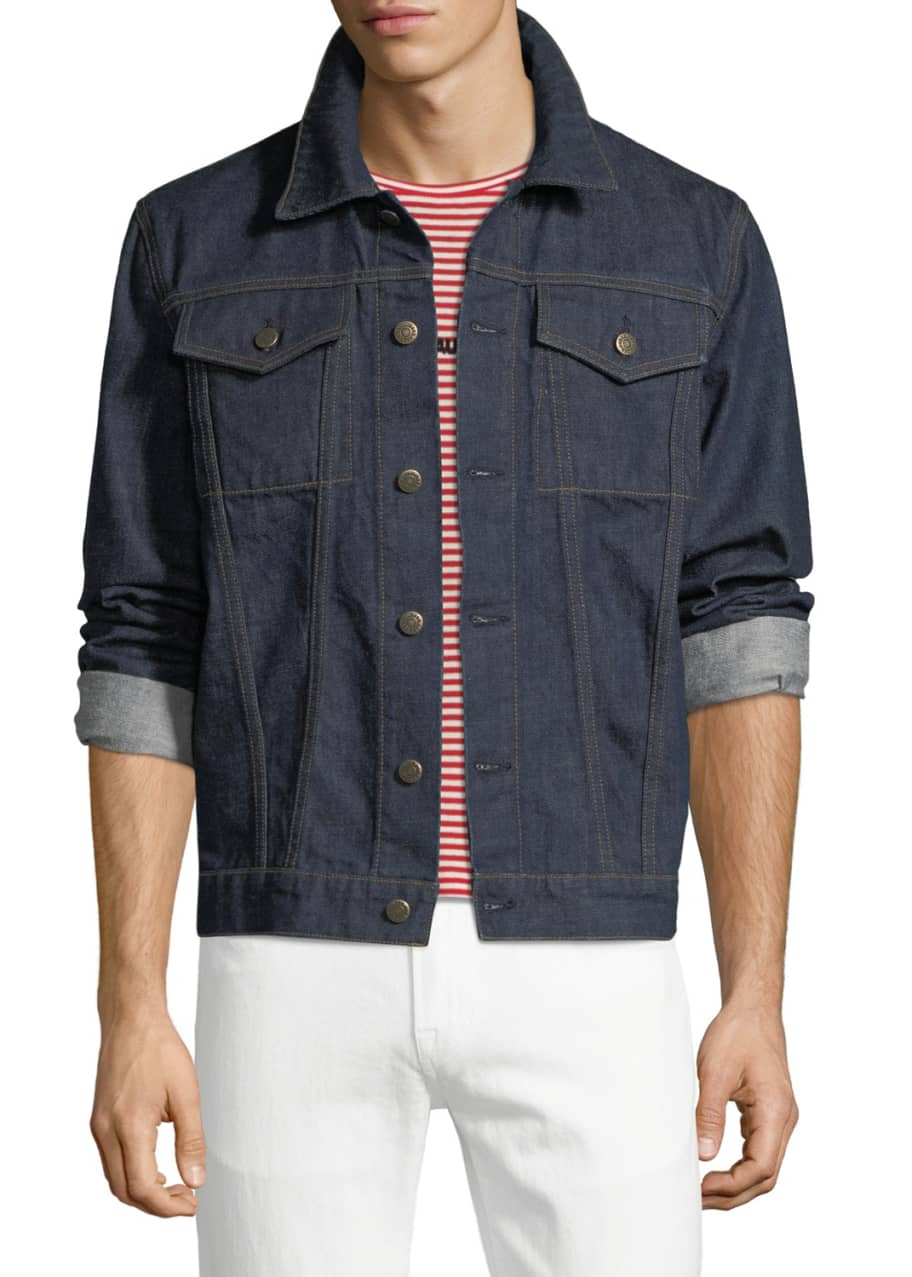 Helmut lang jean jacket sales