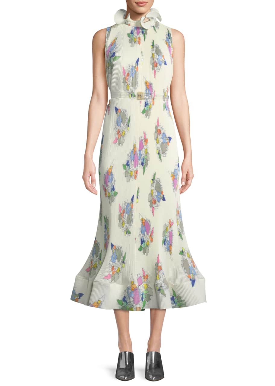 Tibi floral dress sales
