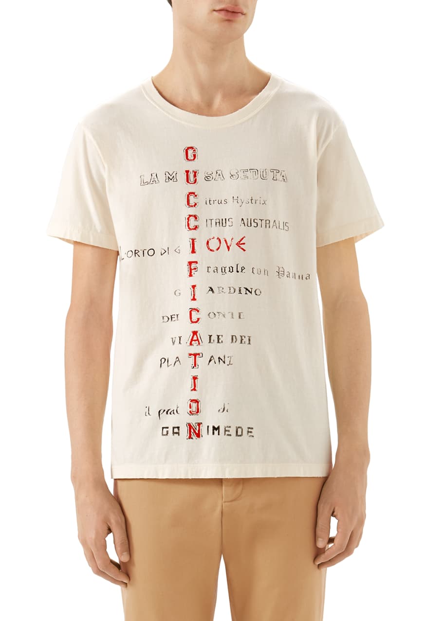 Gucci Guccification Graphic T Shirt Bergdorf Goodman