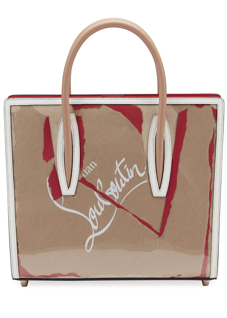 attribut fødsel dyr Christian Louboutin Paloma Medium Kraft Loubi Tote Bag - Bergdorf Goodman