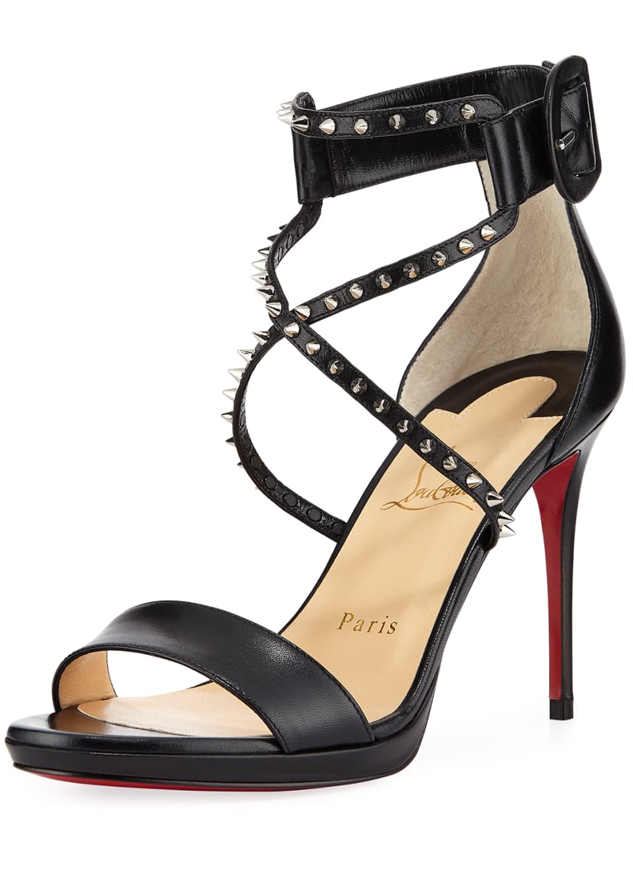 Image 1 of 1: Choca Lux Red Sole Sandals