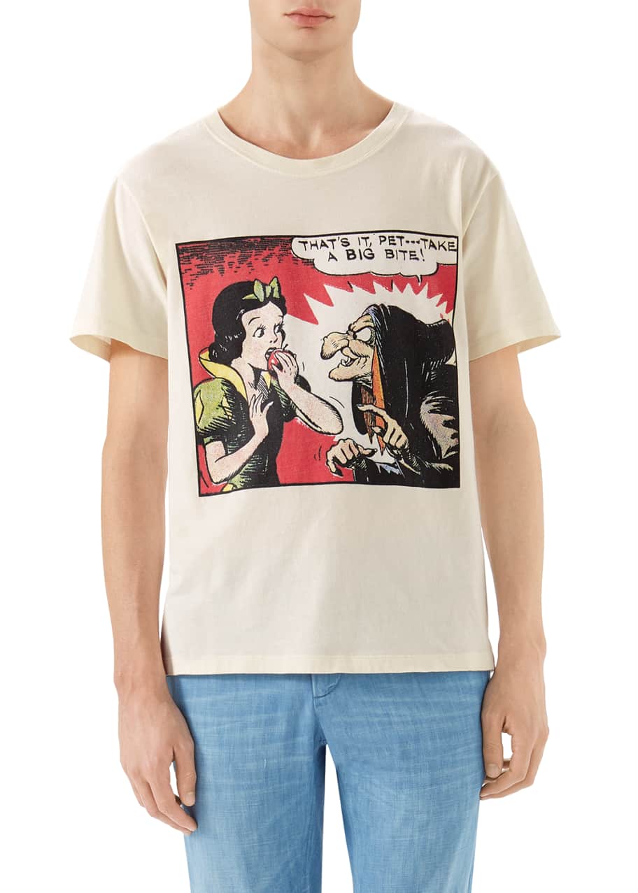 Gucci Snow White Graphic T Shirt Bergdorf Goodman