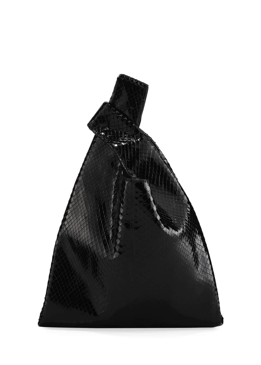 Image 1 of 1: Mini Python Shiny Shopper Tote Bag