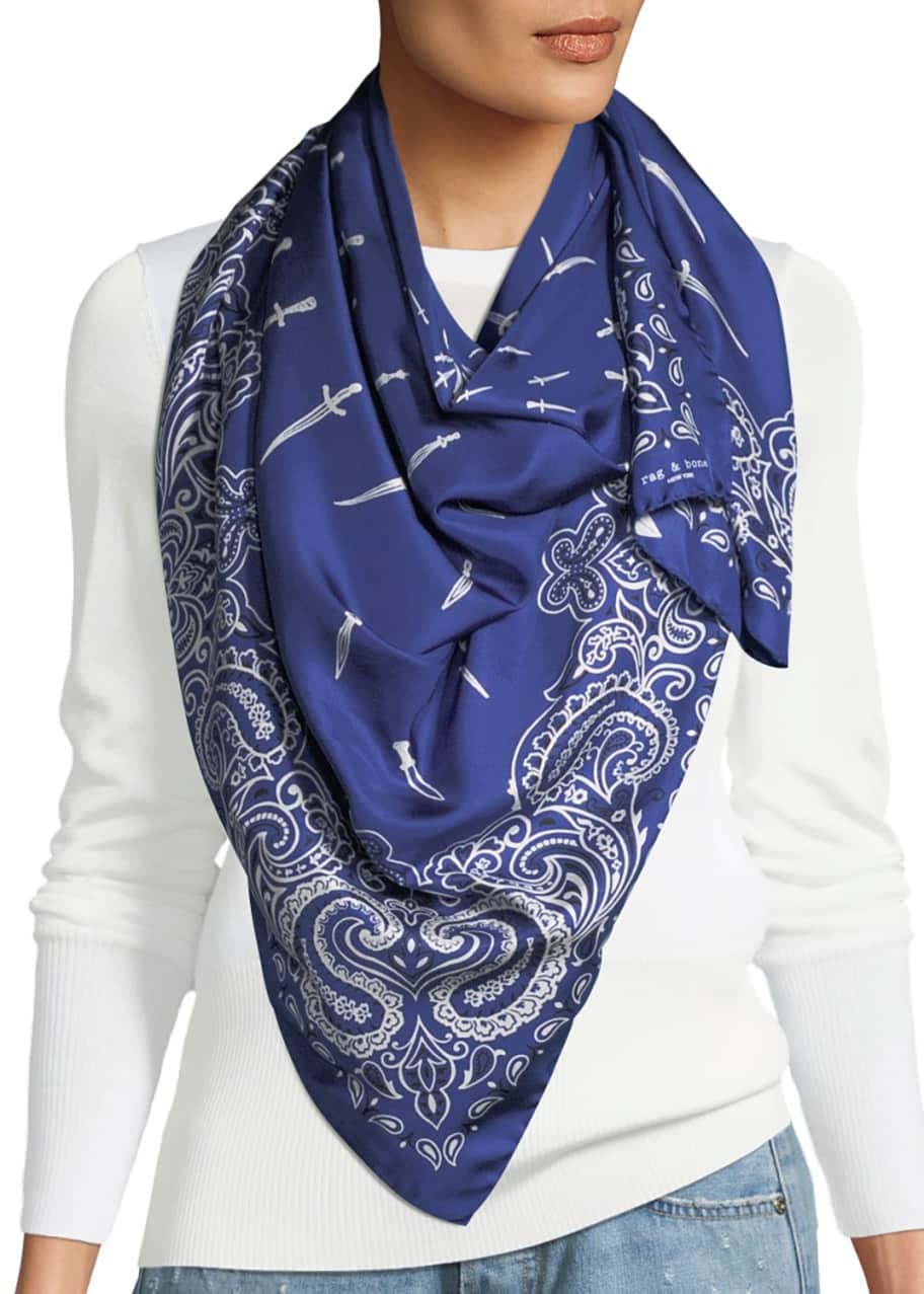 Rag and bone dagger scarf top