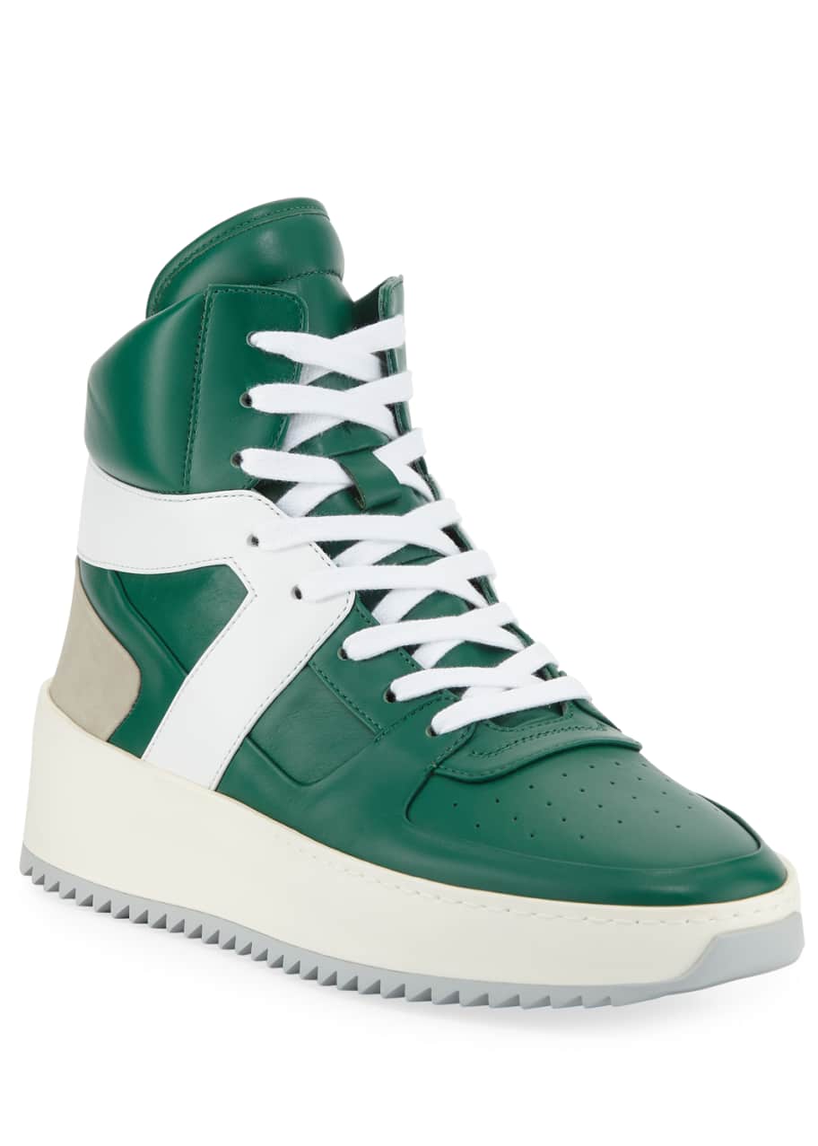 Fear of God Men's Leather High-Top Basketball Sneakers - Bergdorf Goodman