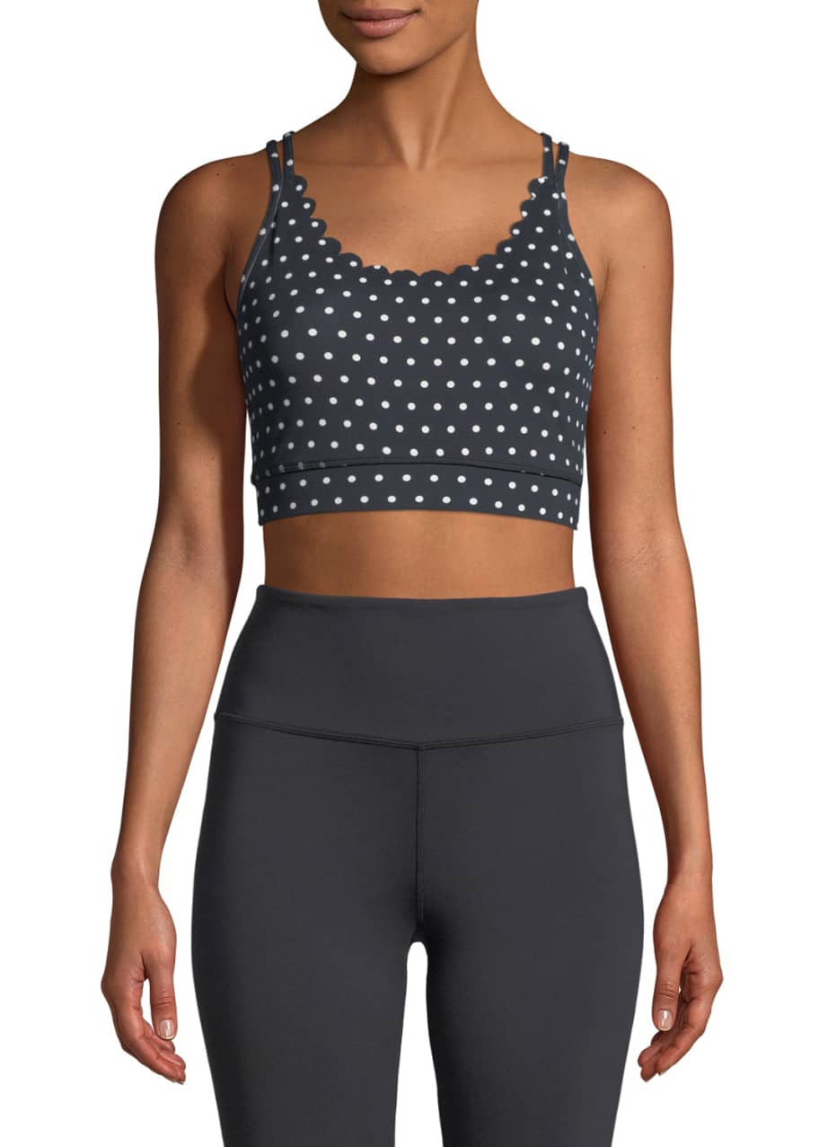 Katespade Scallops Sports Bra - Intimates & Sleepwear