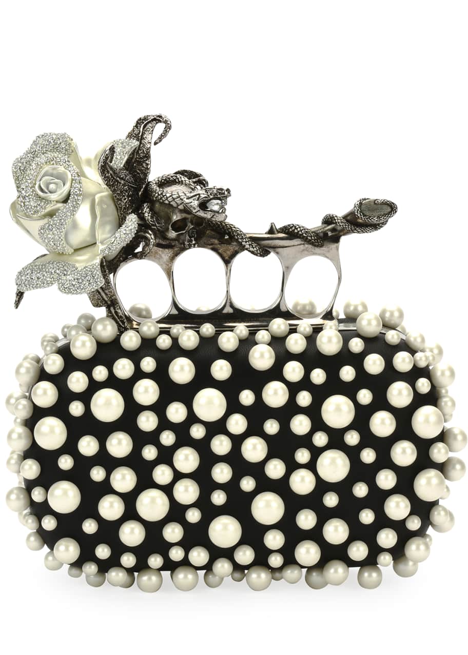 Knuckle clutch alexander mcqueen shop